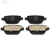 Juego de pastillas de freno traseras originales para Ford Focus Galaxy WA6 Mondeo S-Max 1756395
