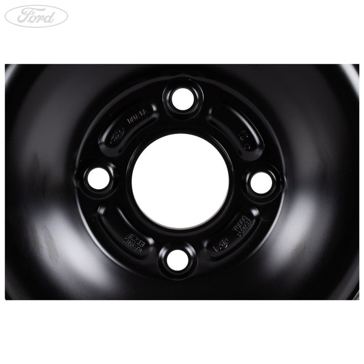Fiesta 2008-2019 Conjunto De Rueda De Acero 6J x 15 Negro