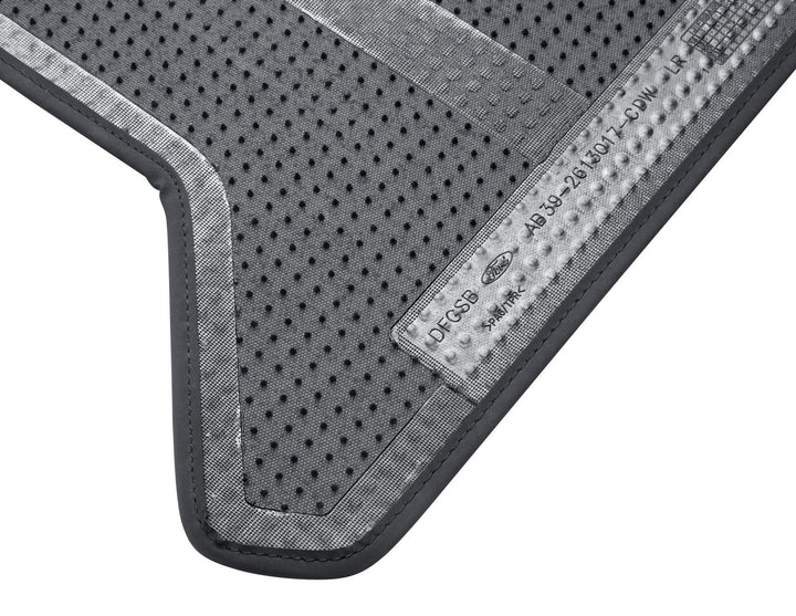 Original Ford Ranger 01/2012-06/2022 Alfombrillas de terciopelo traseras