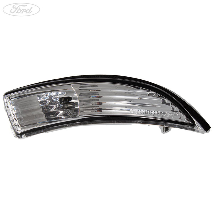 Indicador luminoso de la carcasa del espejo retrovisor lateral delantero O/S (lado del pasajero) original para Ford Fiesta 1748314