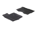 Kit de alfombrillas de goma delanteras y traseras Ranger manual 2022+ negro excepto Raptor y Platinum