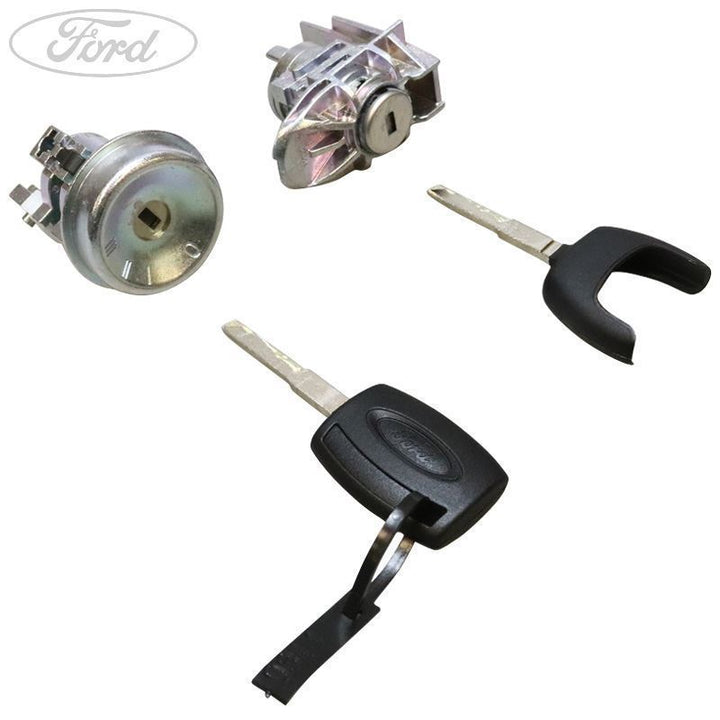 Ford Fiesta 2008-2019 Cerradura Completa Izq. Delantera Negra 1831482