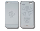 ACV* Funda de carga Qi para iPhone® 5/5S, en color plata.