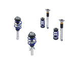Original Ford Focus Kit de suspensión coilover de acero inoxidable con muelles con recubrimiento en polvo en color azul Ford Performance.