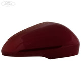 Cubierta/carcasa color rojo rubí del espejo retrovisor de la puerta O/S (lado del pasajero) original para Ford Mondeo 5324092