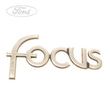 Ford Focus 1998-2005 Placa Nombre Parachoques Delantero Negra 1089611