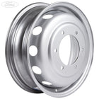 Transit 2006-2014 Conjunto De Rueda Trasera Acero Negro