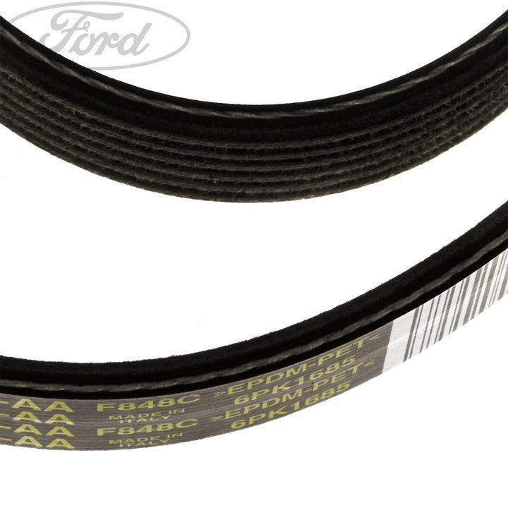 Correa trapezoidal de transmisión original para Ford 2092289