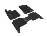Ranger Alfombrillas de goma delantero y trasero, negro
