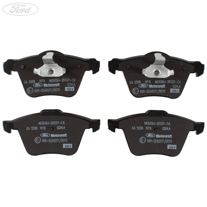 Pastillas de freno delanteras Motorcraft originales para Ford S-Max Galaxy ST 2.0 2.2 2.5 1916761