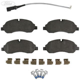 Ford Transit 2014-2024 Forro Freno Trasero Ruedas Dobles Negro 2391870
