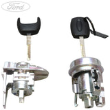 Ford Fiesta 2008-2019 Cerradura Completa Izq. Delantera Negra 1831482