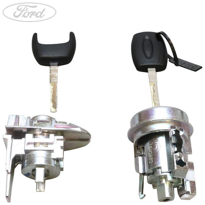 Ford Fiesta 2008-2019 Cerradura Completa Izq. Delantera Negra 1831482