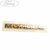 Ford Mondeo 2001-2014 Placa Nombre Emblema Maletero Negra 1132601