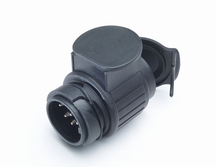 Original Adaptador para kit eléctrico de gancho de remolque Conector de 13 a 7 pins (enchufe integrado).