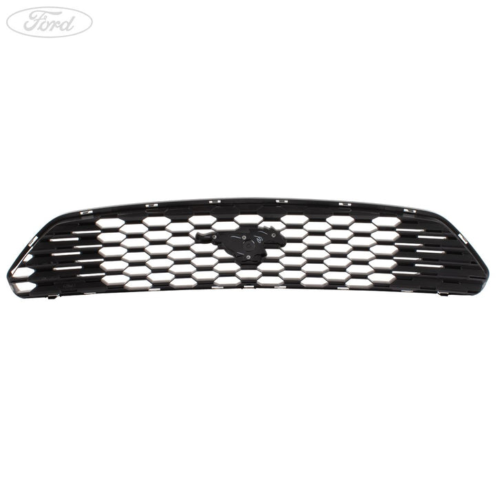 Parrilla del. Mustang negro carbono con emblema 03/2015- 1927986