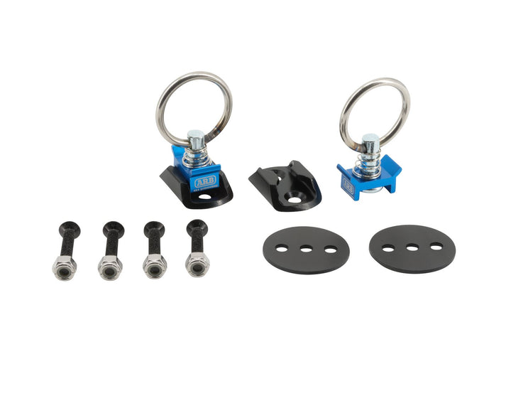 ARB* Juego de guías de carga y anillos de sujeción para fijar la nevera