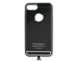 ACV* Funda de carga Qi para iPhone® 6/6S/7, en color negro.