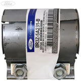 Abrazadera central trasera de escape original para tubo dividido original para Ford Mustang 03/2015- 5097688