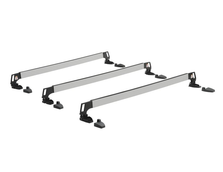 Original Ford Transit Custom Mk2 2023+ Barras transversales del techo plegables 3 pack 2557778