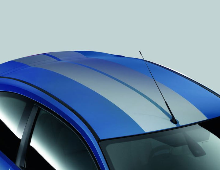 Original Ford Focus Kit de bandas para techo GT en color azul Performance.