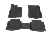 Kit de alfombrillas de goma delanteras y traseras Ranger automática 2022+ negro excepto Raptor y Platinum