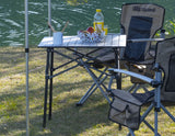 ARB* Mesa de camping de aluminio,con bolsa de transporte
