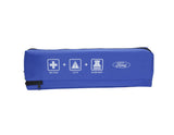 Original Ford Paquete de seguridad premium con bolsa flexible en color azul.