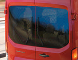 Original Ford Transit Dispositivo de protección en ventanilla posterior para puertas de carga.