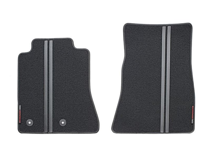 MUSTANG ALFOMBRILLAS PERFORMANCE  DELANTERAS, EN COLOR NEGRO.