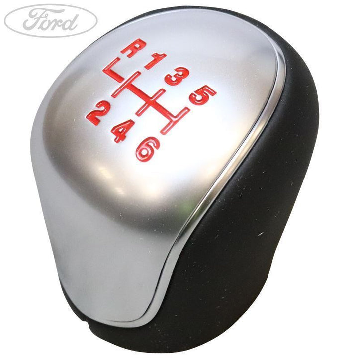 Ford Focus 2014-2019 Perilla Palanca Cambios Cromo Rojo 1875410