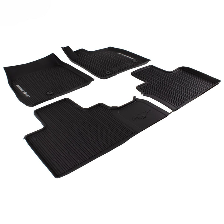 Mustang Mach-E Alfombrillas de goma delanteras y traseras, en color negro. 09/2020 –