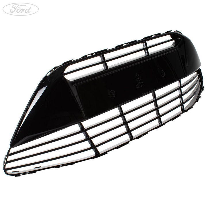 Ford C-Max 10-15 Cubierta Inferior Parrilla Alto Brillo Cromo Negra 1732885