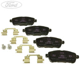 Kit de pastilla de freno delantera (incluye 4 tornillos) original para Ford Figo KA+ 06/2016- 2017679
