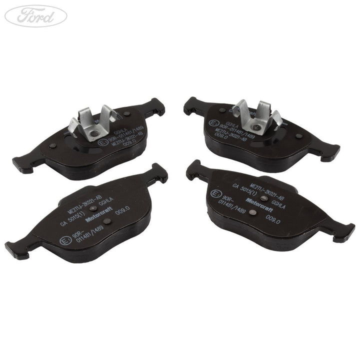 Kit de pastilla de freno delantero con pinza Motorcraft original para Ford Transit Connect 2013 2177227