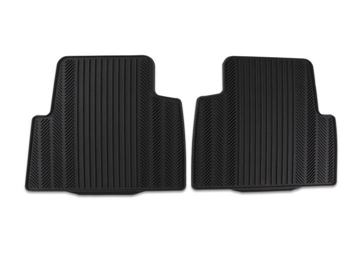 Original Ford Kuga 01/2008-10/2012 Alfombrillas de goma traseras,en color negro.