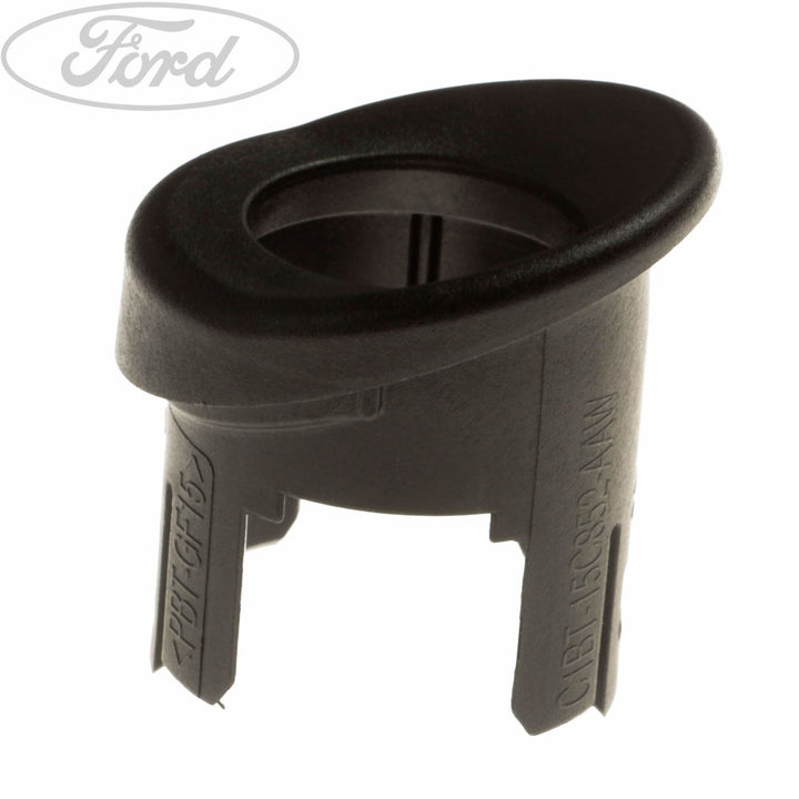 Ford Fiesta 2012-19 Retenedor Parachoques Trasero Negro 1818624