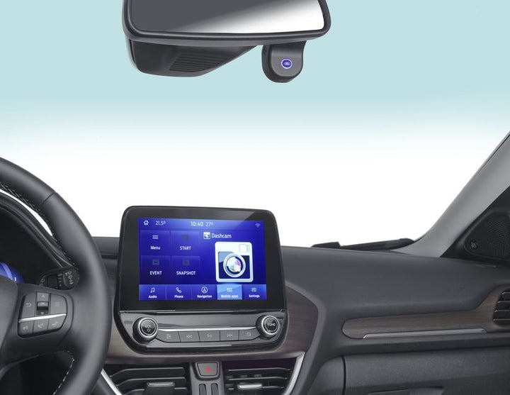Cámara para salpicadero Cuenta con resolución Full HD y pantalla SYNC®3 y/o control de voz a través de Applink®
