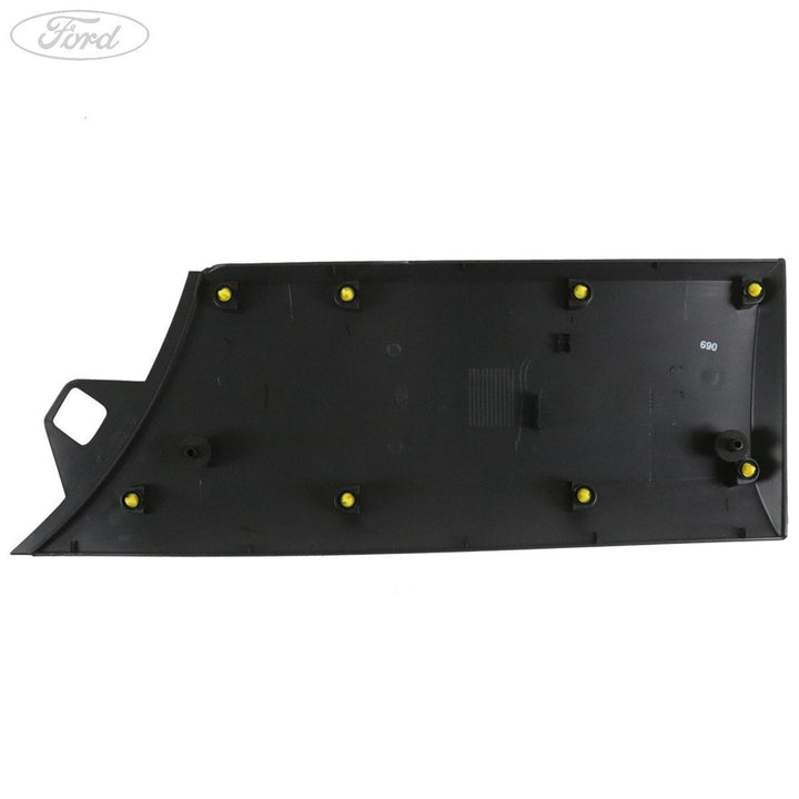Moldura de carrocería trasera lateral derecha O/S (lado pasajero) color gris original para Ford Transit 2014-2019 1854492