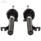 Kit de puntal de amortiguador delantero O/S (lado del pasajero) y N/S (lado del conductor) original para Ford Fiesta 04-08 1919358