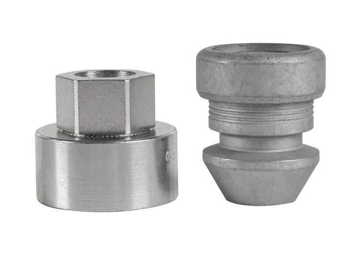Juego de tornillos antirrobo para llantas de aleación.