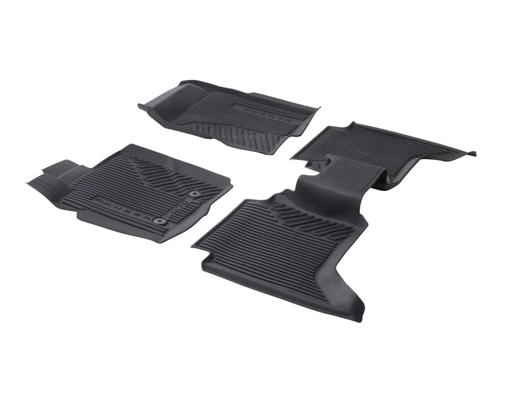 Original Ford Ranger/Raptor 2022+ Alfombrillas todo tiempo para el frente y atrás 2587159