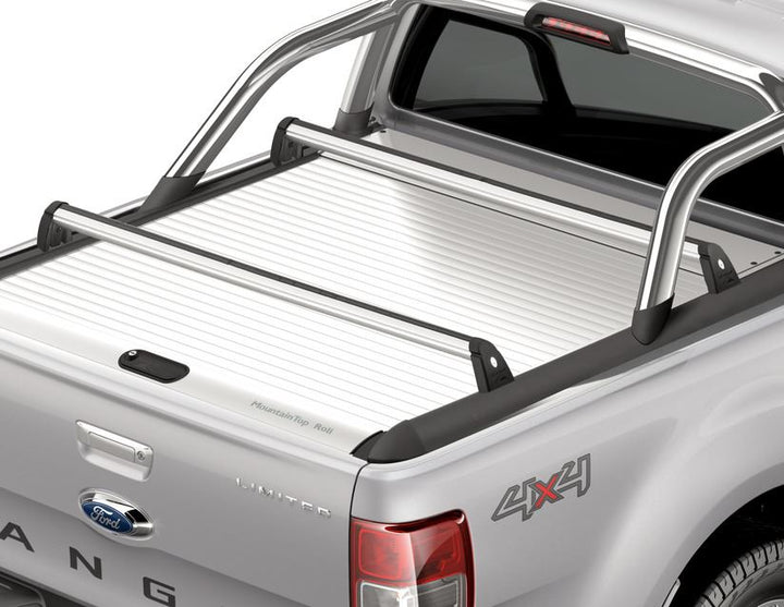 Ranger Mountain Top®* Barras transversales en color plata, para cubierta del barril tipo rodillo.