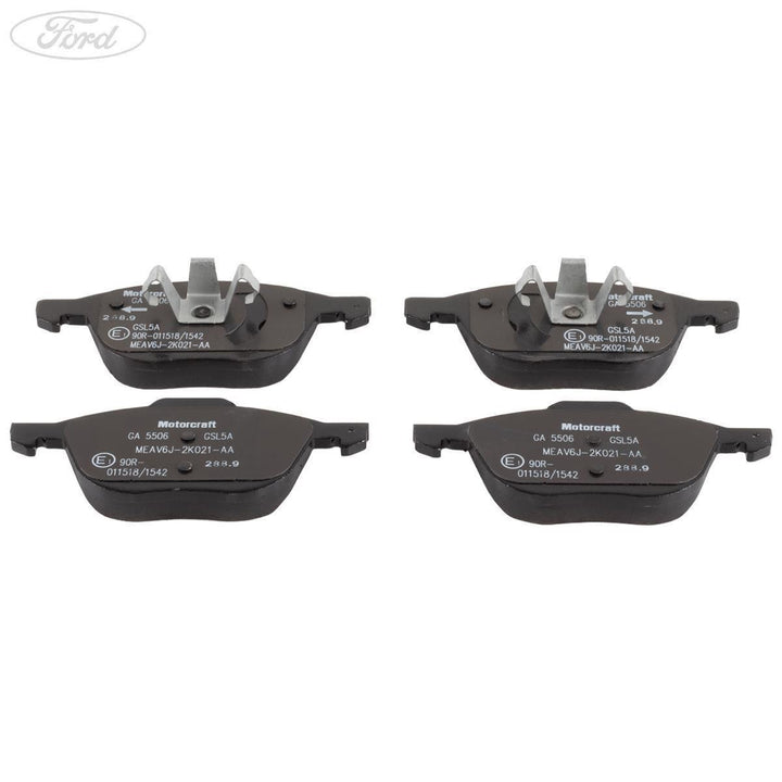 EcoSport 2017-2024 Kit de Forro de Freno Eje Trasero Negro