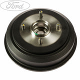 Tambor de freno trasero y buje de rueda de 203 mm (UNIDAD) original para Ford Fusion Fiesta V 1507055