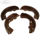 Kit de zapatas de freno trasero O/S (lado del pasajero) y N/S (lado del conductor) originales para Ford Ranger TKE 2011- 2138025