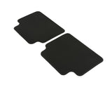 Alfombrillas de moqueta traseras Ranger Super Cab 2022+ negras excepto Raptor y Platinum