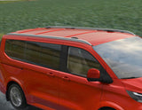 Original Ford Tourneo/Transit Custom Barras longitudinales portaequipajes para techo Zirkon