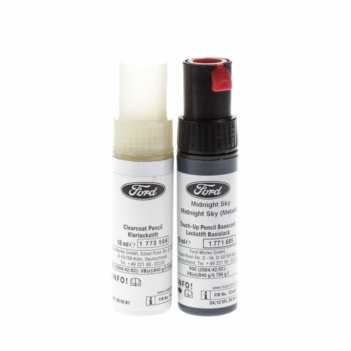 Original Ford Rotuladores Quita Arañazos 9ml in Gris Cielo Nocturno Met. 2589854 (código de color: BMZEWWA)