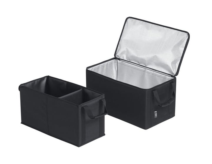 SISTEMA BOX-IN-BOX PARA USAR DENTRO DE LA MEGABOX DE FORD PUMA O COMO SOLUCIÓN DE TRANSPORTE INDEPENDIENTE PARA TODOS LOS DEMÁS VEHÍCULOS, EN COLOR NEGRO.